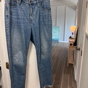 Madewell Perfect Vintage Jean, Size 33 Tall